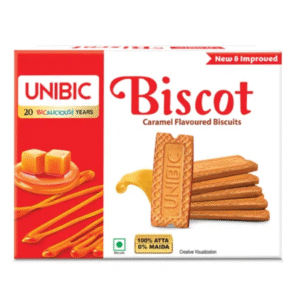 unibic biscot caramel atta biscuit