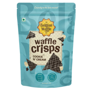 Home the belgian waffle co cookie & cream waffle crisps