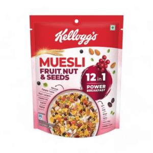 Home kelloggs muesli fruit nut & seeds 12 in 1 power breakfast