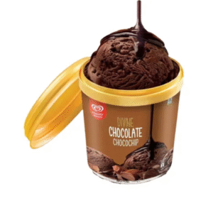Home kwality wall's divine chocolate chocochip cup