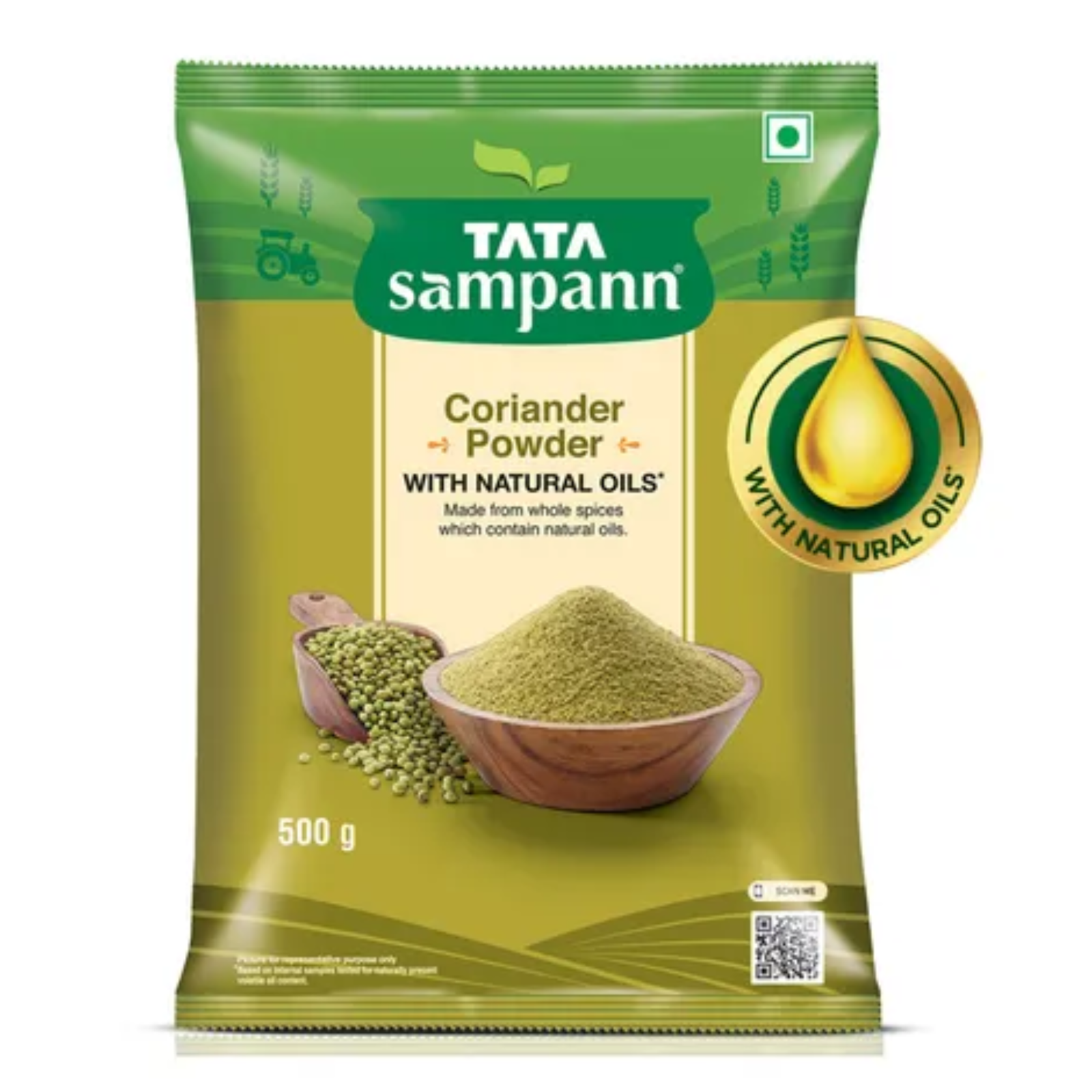 tata sampann coriander powder with natural oils (dhania powder) tata sampann coriander powder with natural oils (dhania powder)