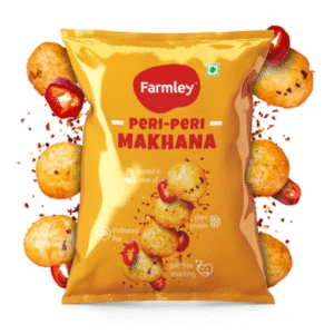Home farmley peri peri makhana, roasted in olive oil