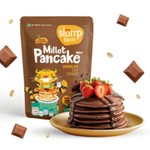 Home slurrp farm millet eggless pancake mix chocolate no maida | healthy breakfast | kids and adults