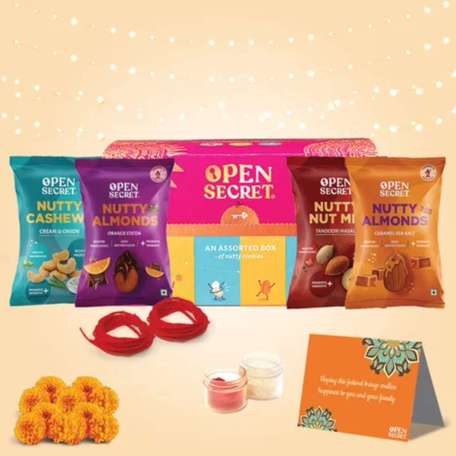 open secret diwali / bhaidooj chocolate and flavoured dry fruits gift hamper open secret diwali / bhaidooj chocolate and flavoured dry fruits gift hamper